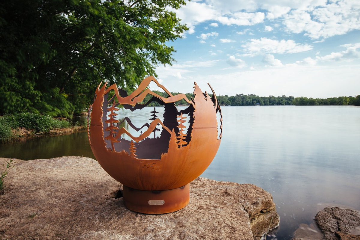Fire Pit Art Mountain Vista Fire Pit – view 4