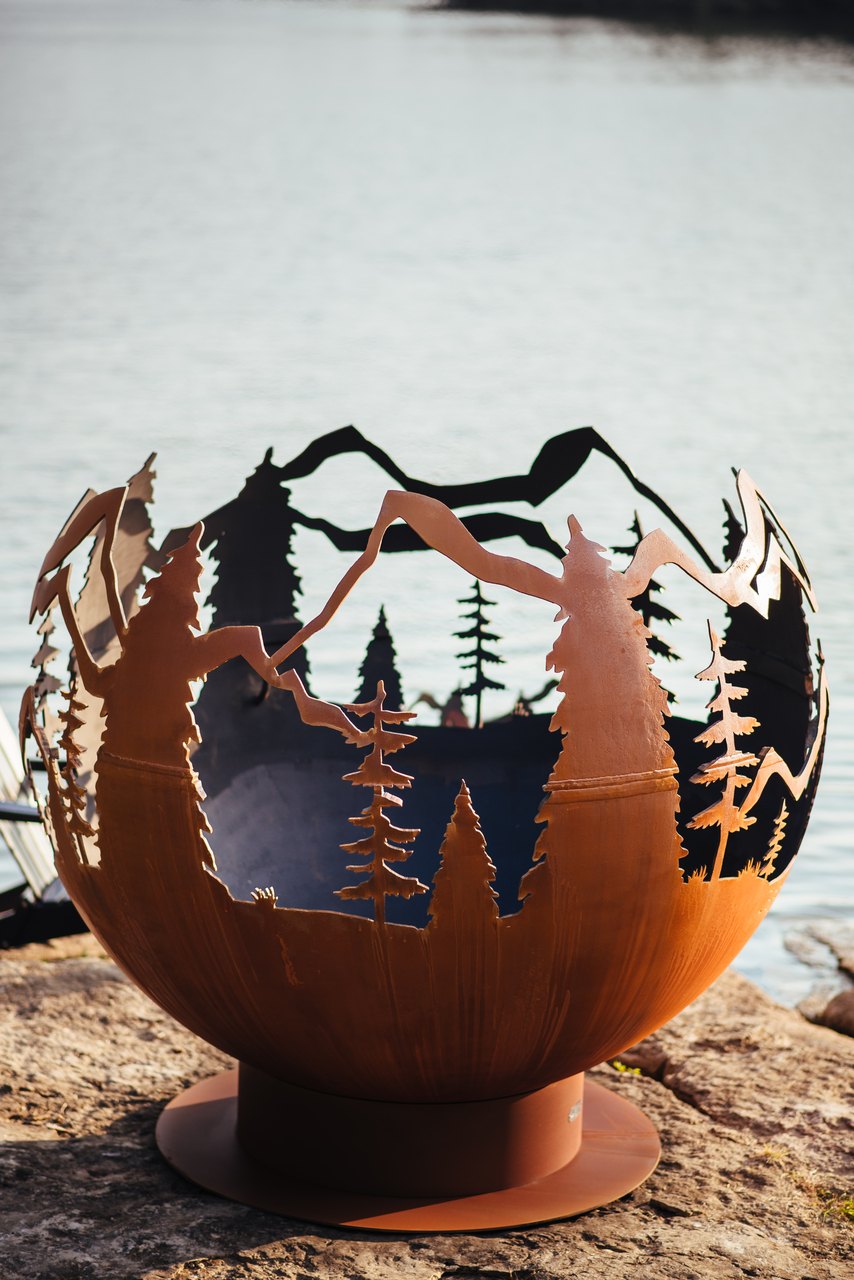 Fire Pit Art Mountain Vista Fire Pit – view 5