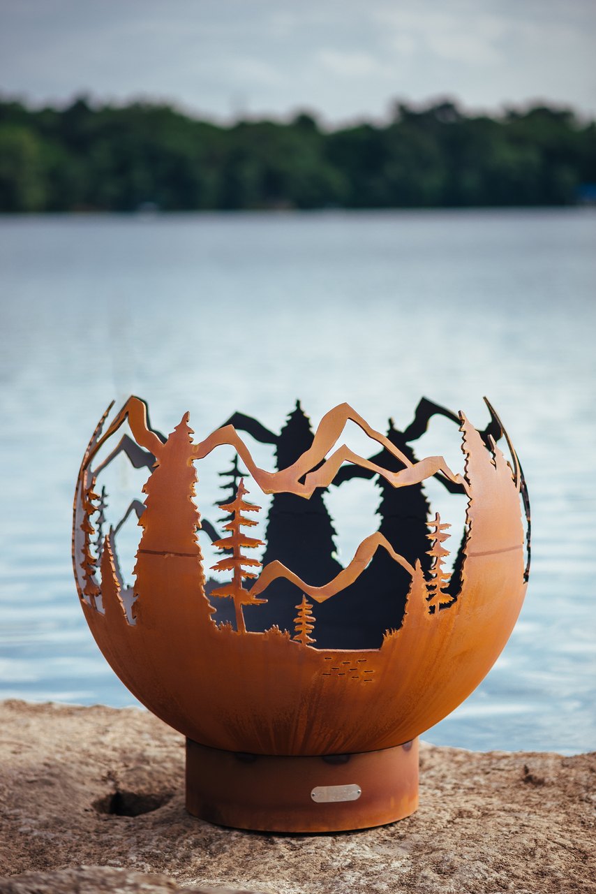 Fire Pit Art Mountain Vista Fire Pit – view 8
