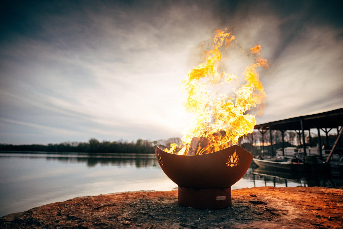Fire Pit Art Namaste Fire Pit – view 10