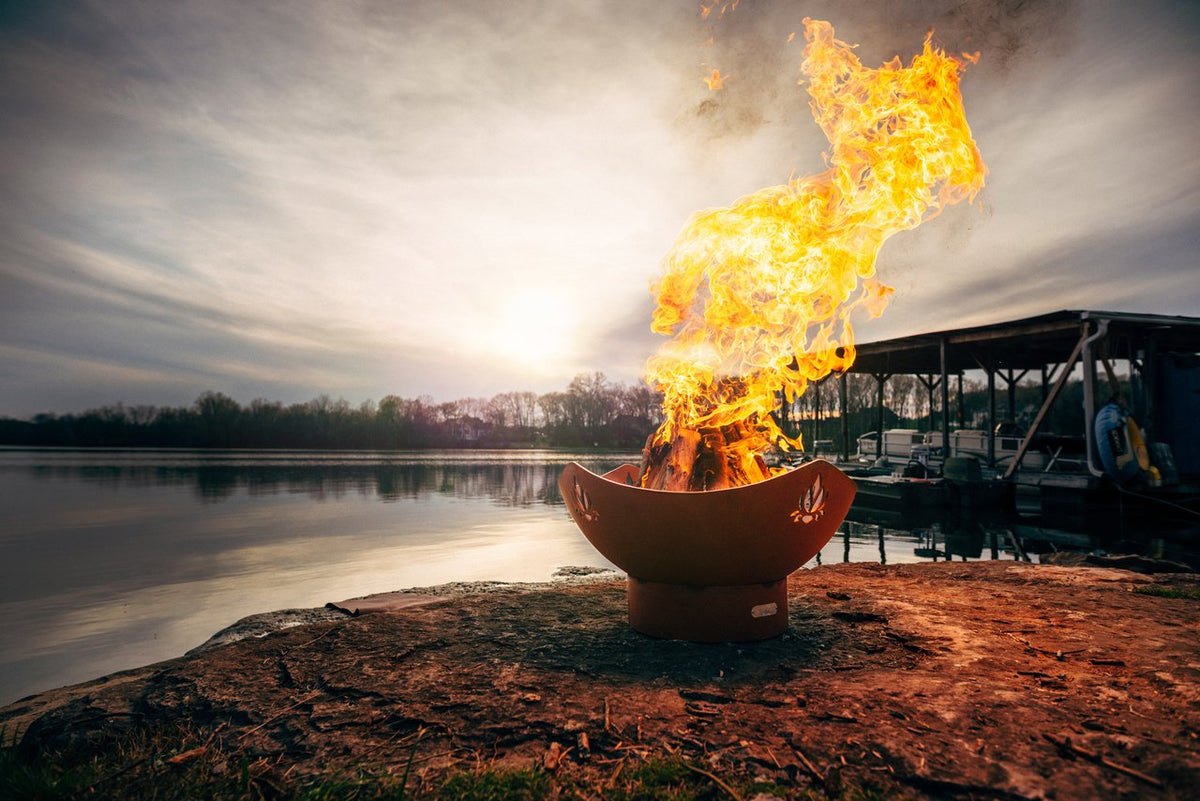 Fire Pit Art Namaste Fire Pit – view 11