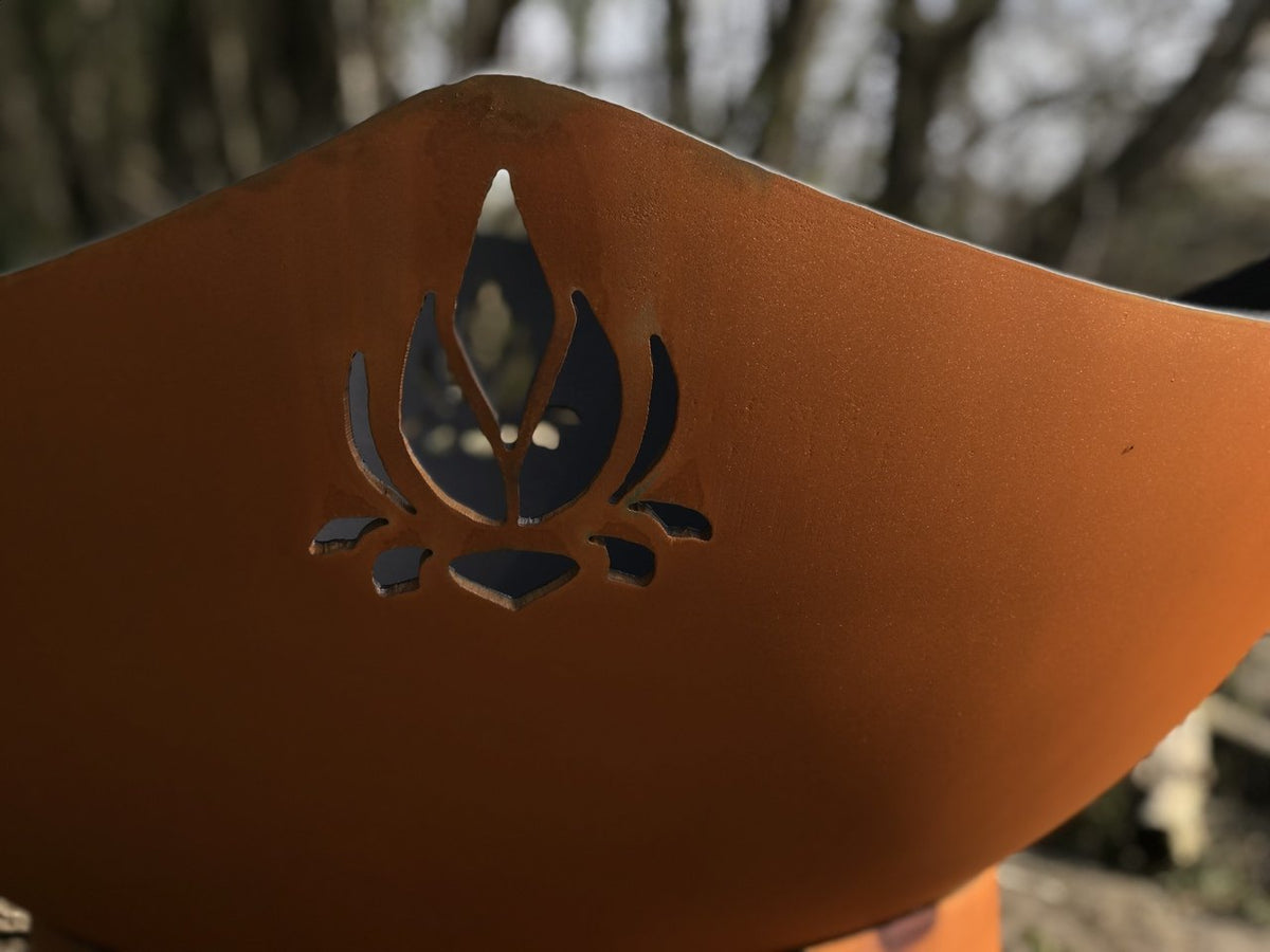 Fire Pit Art Namaste Fire Pit – view 4