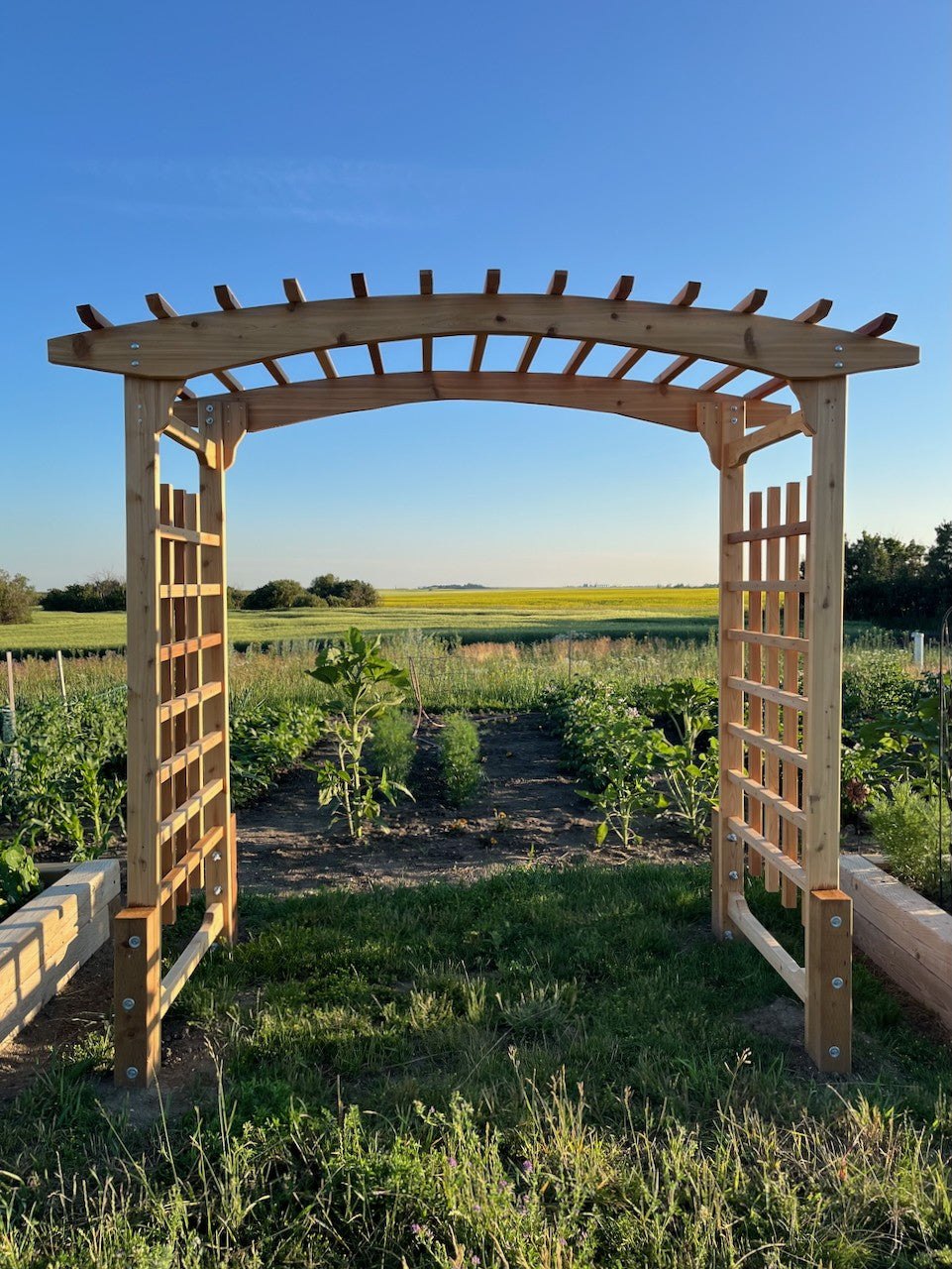 All Things Cedar Pagoda Wedding Arbor – view 6