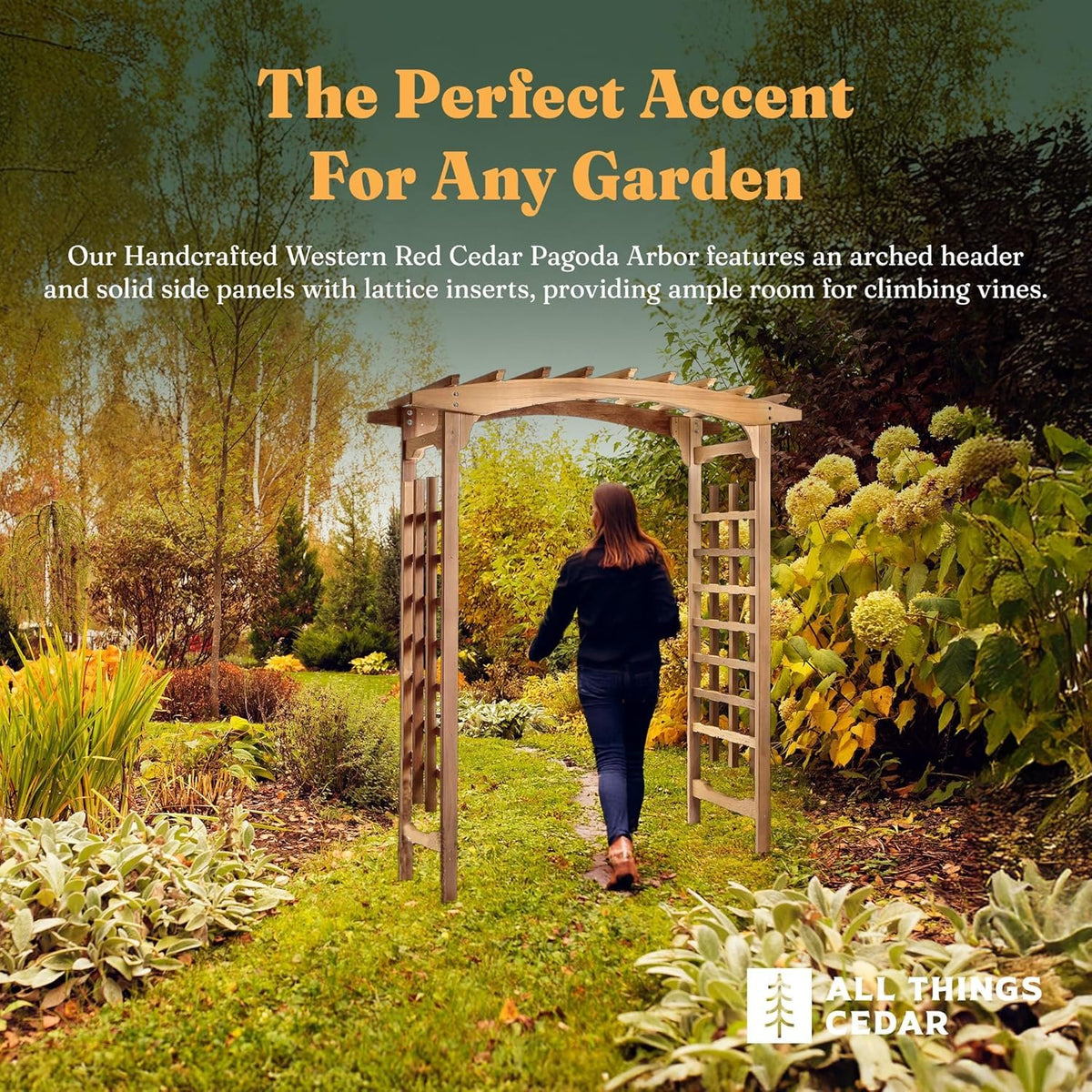 All Things Cedar Pagoda Arbor – view 3
