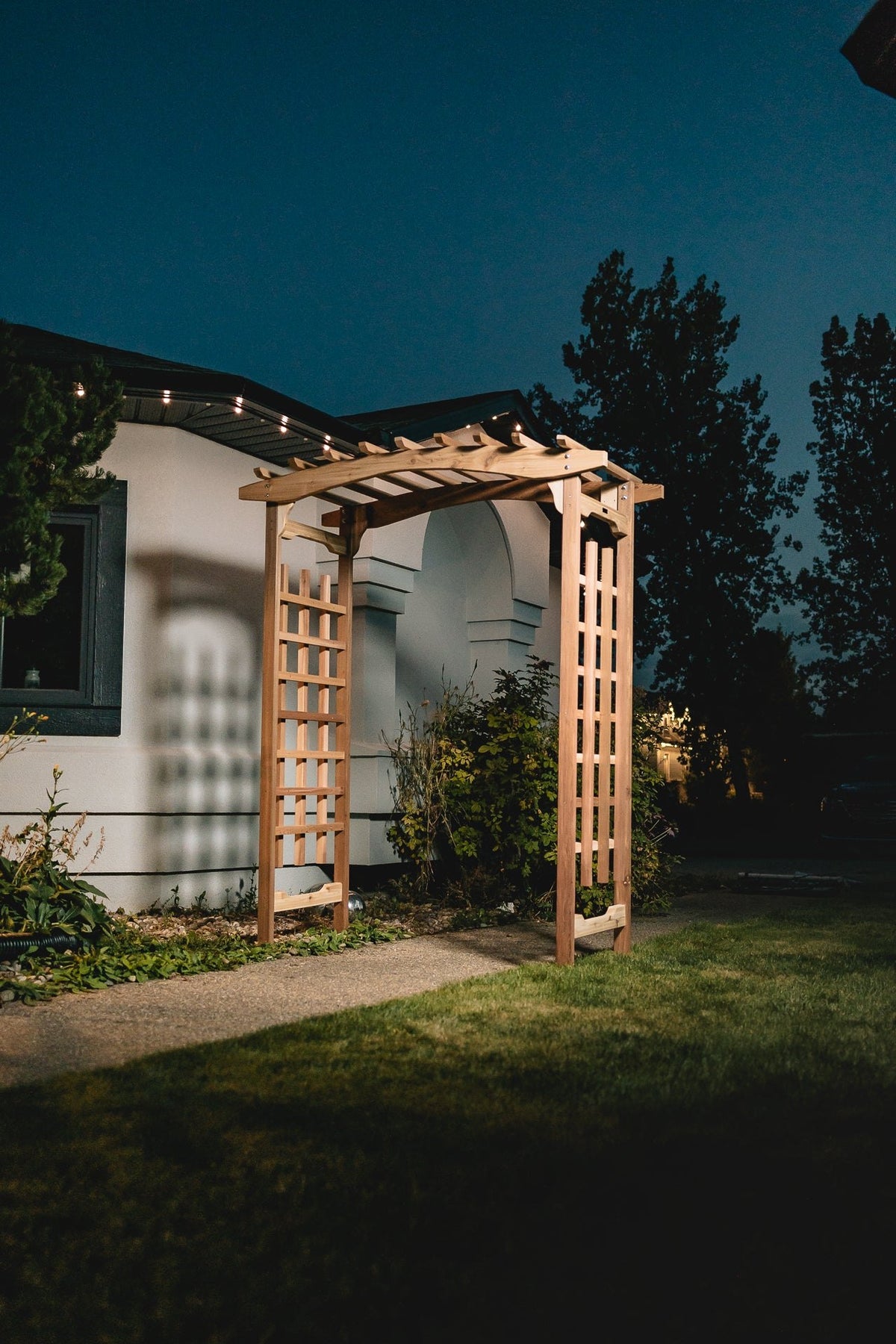 All Things Cedar Pagoda Arbor Planter Box Set – view 7