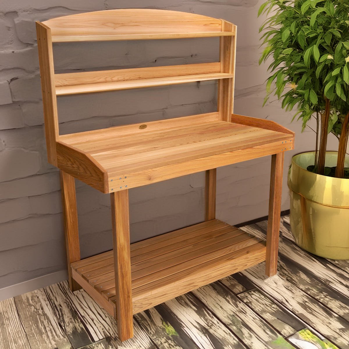 All Things Cedar Potting Bench – view 4