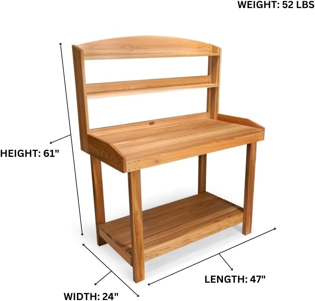 All Things Cedar Potting Bench – view 5