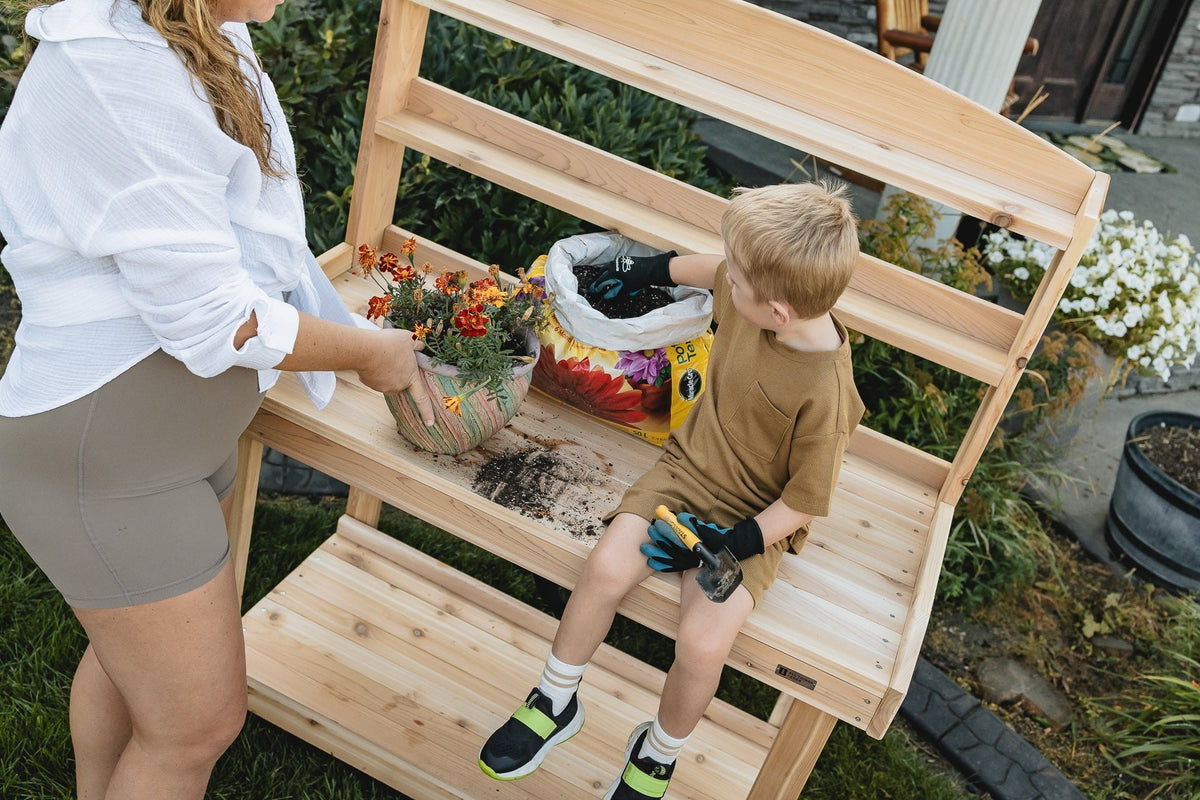All Things Cedar Potting Bench – view 6