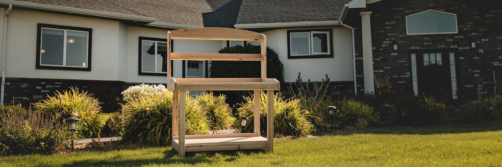 All Things Cedar Potting Bench – view 7