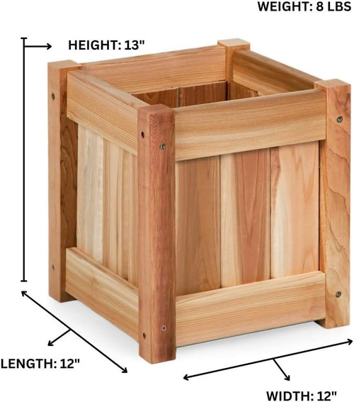 All Things Cedar 12w x 12d x 13h Planter Box – view 2