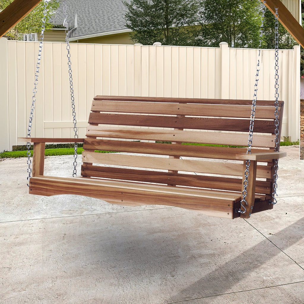 All Things Cedar 4-ft Porch Swing – view 2