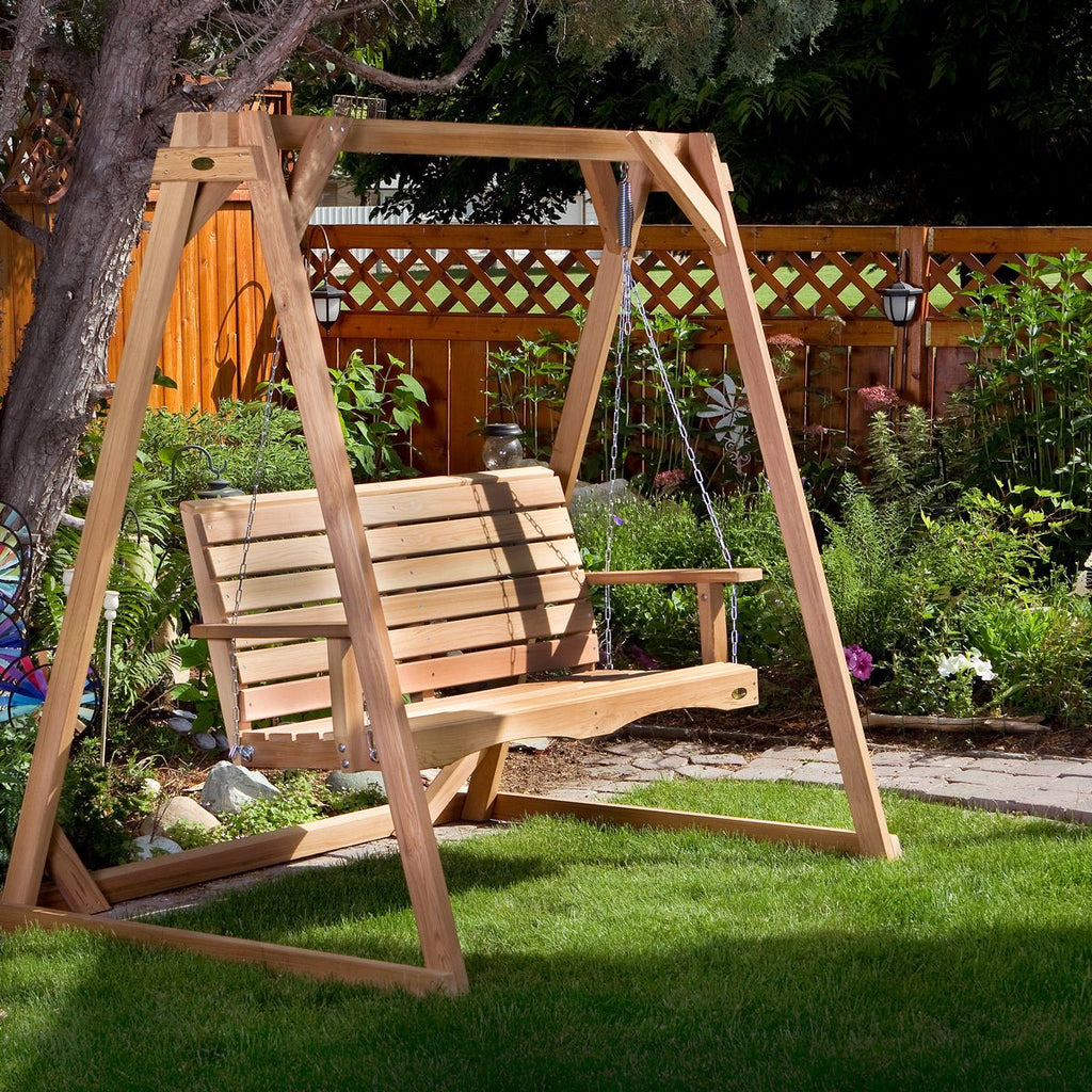 All Things Cedar 4-ft Porch Swing – view 4