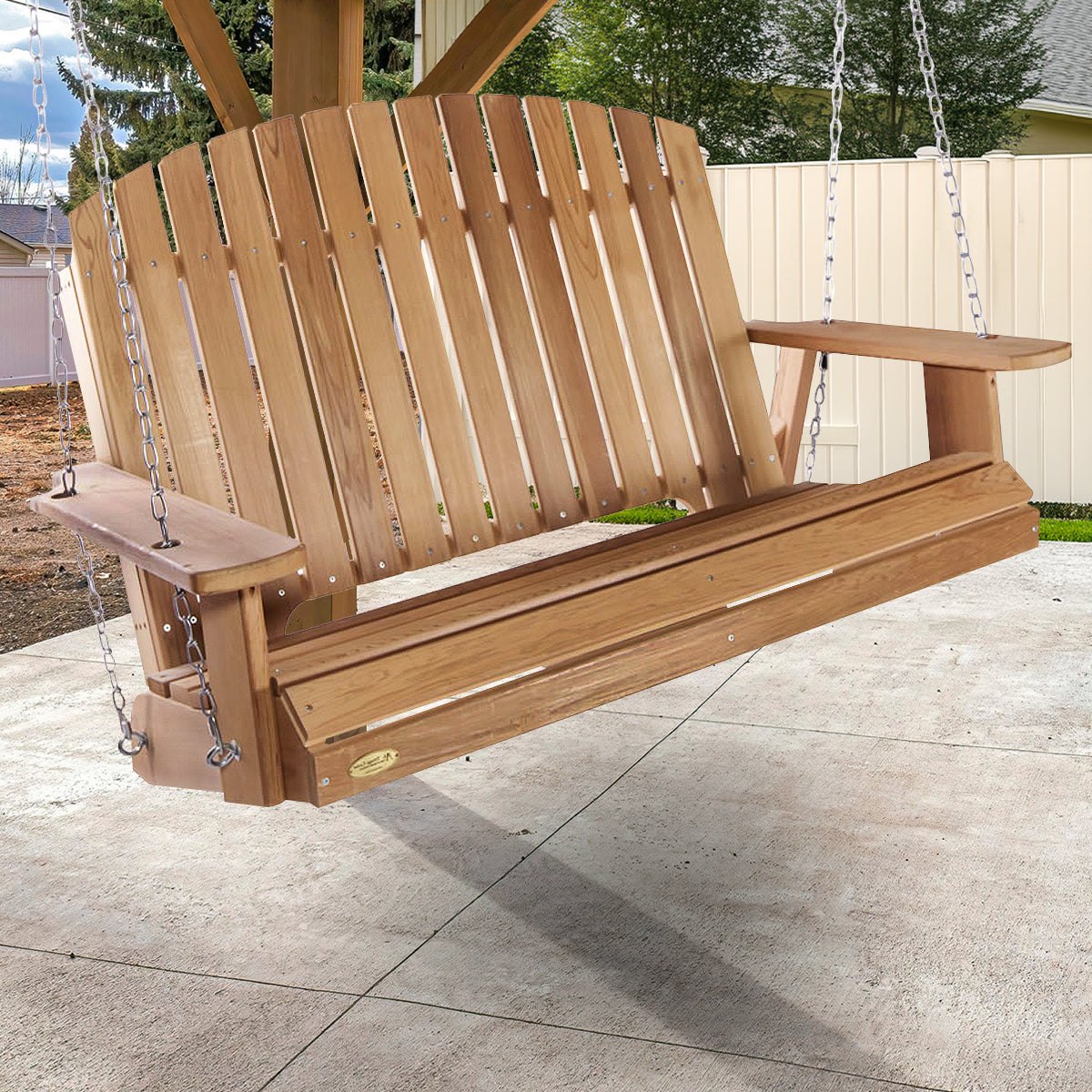 All Things Cedar Pergola Swing – view 4