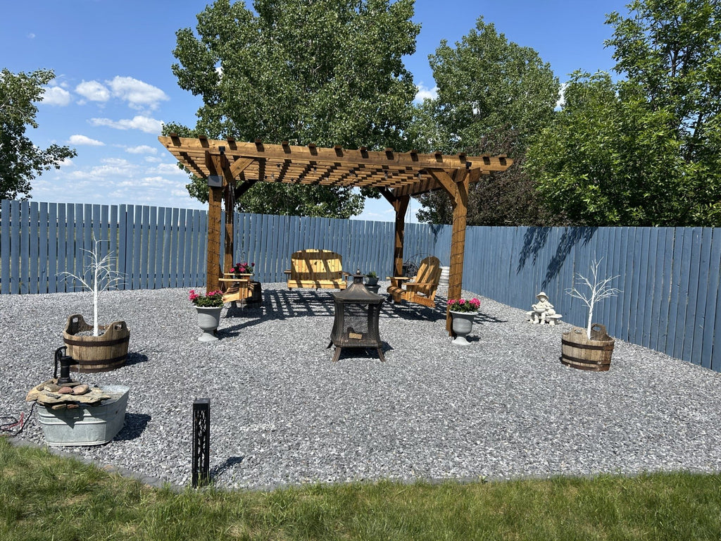 All Things Cedar Pergola Swing – view 5
