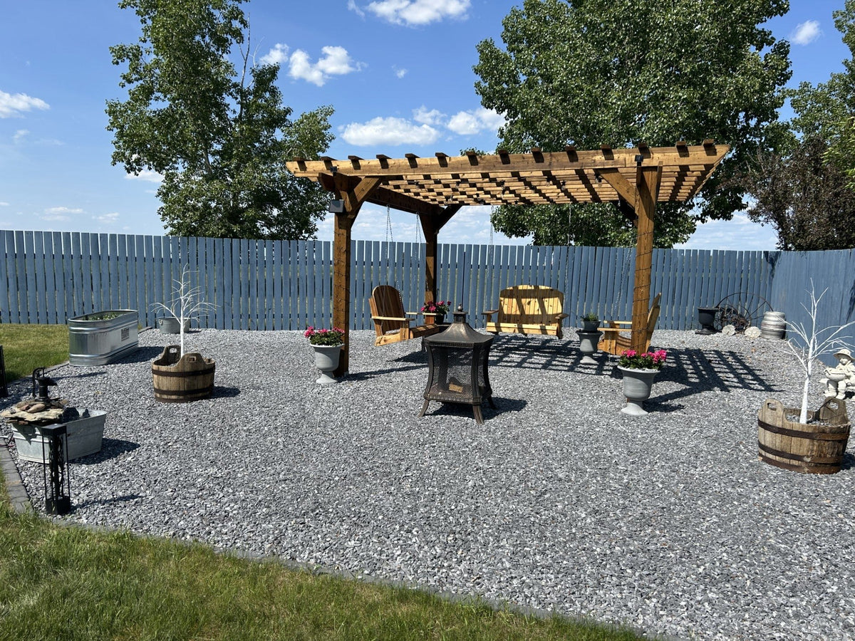 All Things Cedar Pergola Swing – view 7