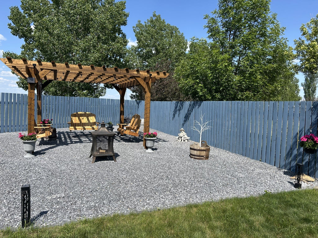 All Things Cedar Pergola Swing with Comfort Swing Springs – view 7