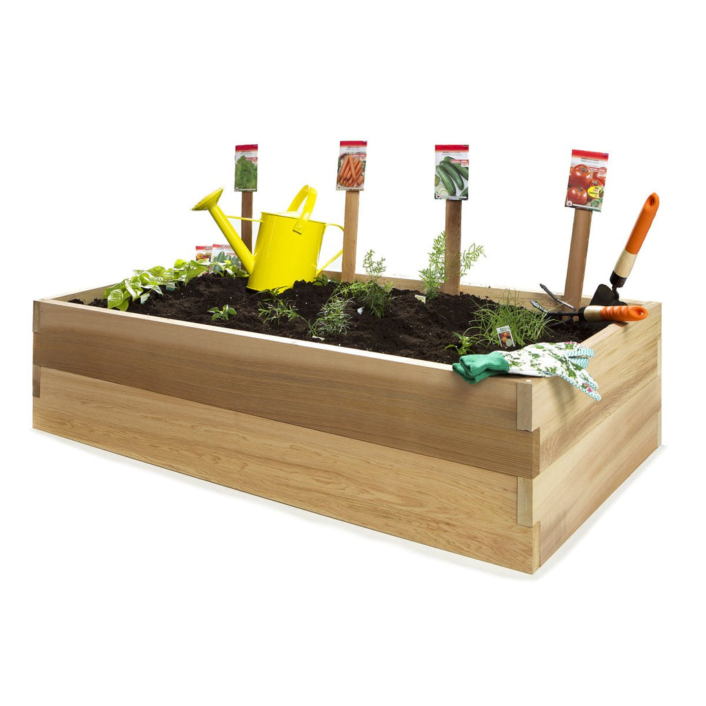 All Things Cedar 4-ft x 2-ft 2-Tier Raised Garden Box – view 4