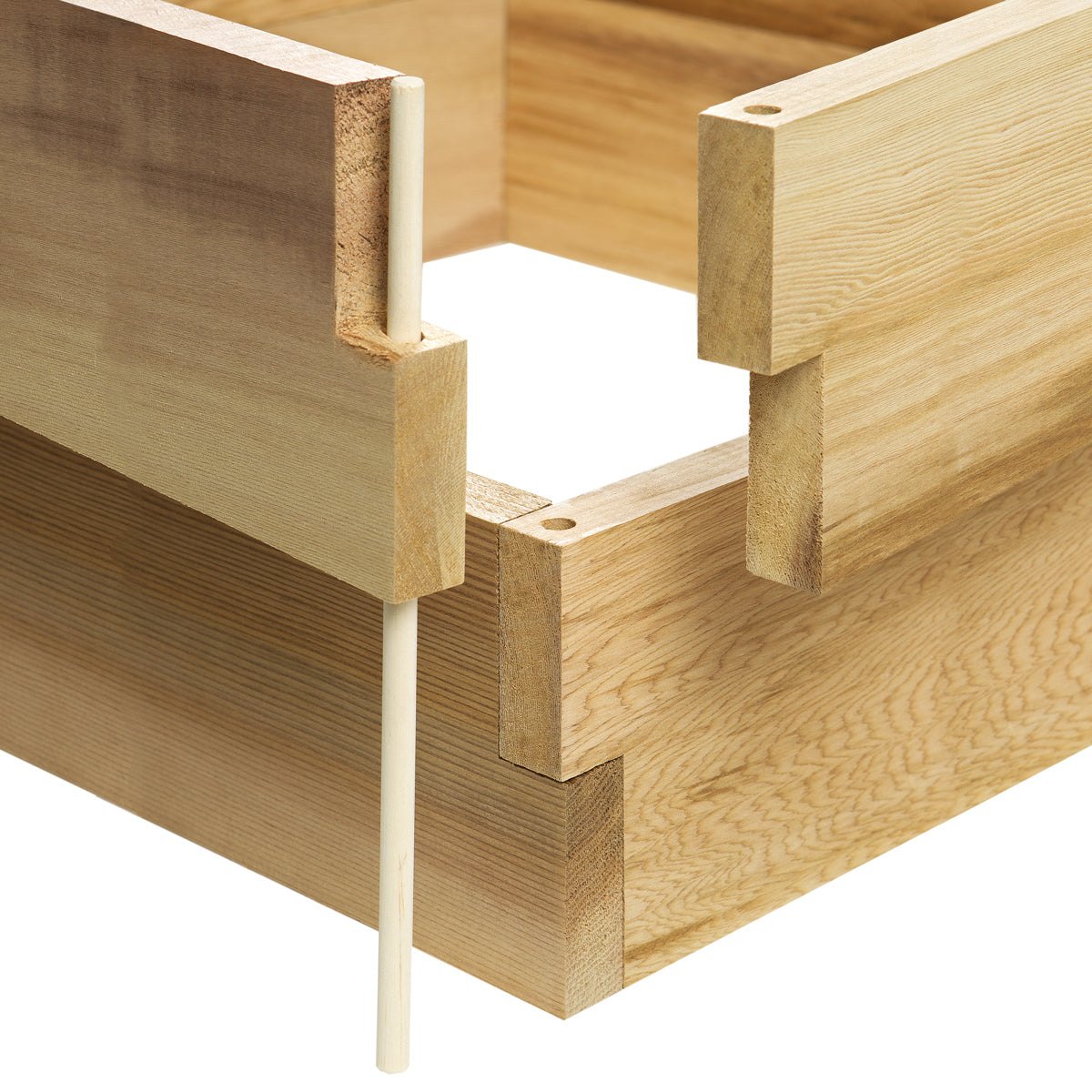 All Things Cedar 6-ft x 2-ft 2-Tier Raised Garden Box – view 2