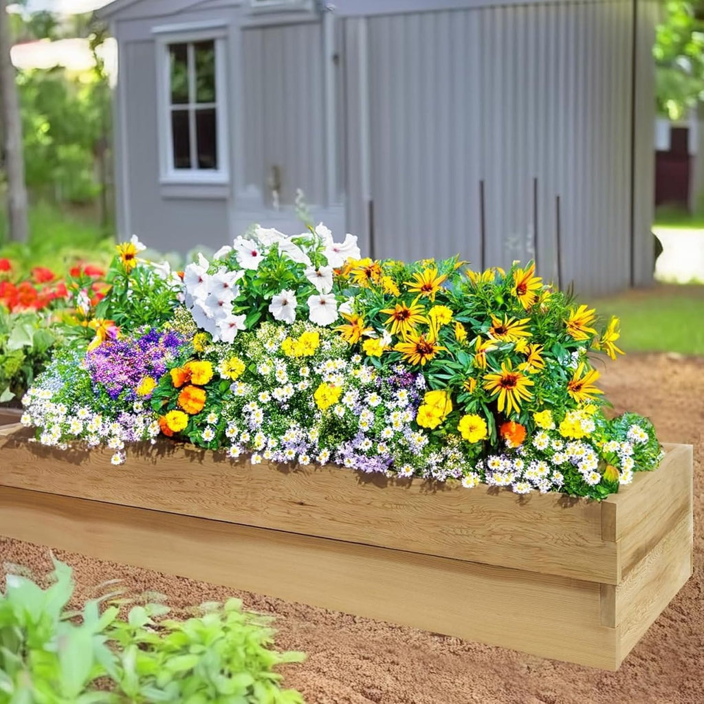 All Things Cedar 6-ft x 2-ft 2-Tier Raised Garden Box – view 5