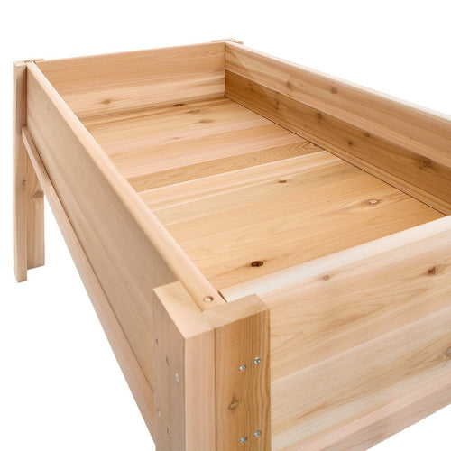 All Things Cedar 4-ft x 2-ft Raised Garden Box on Legs – view 2