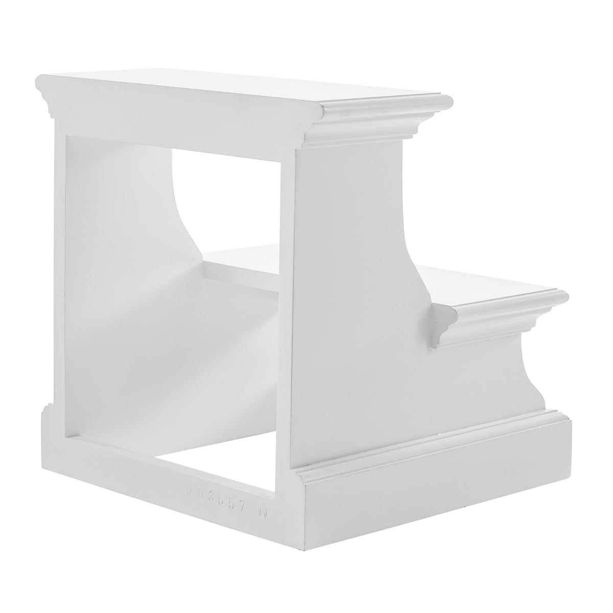NovaSolo Halifax Bed Step Stool, Classic White – view 4