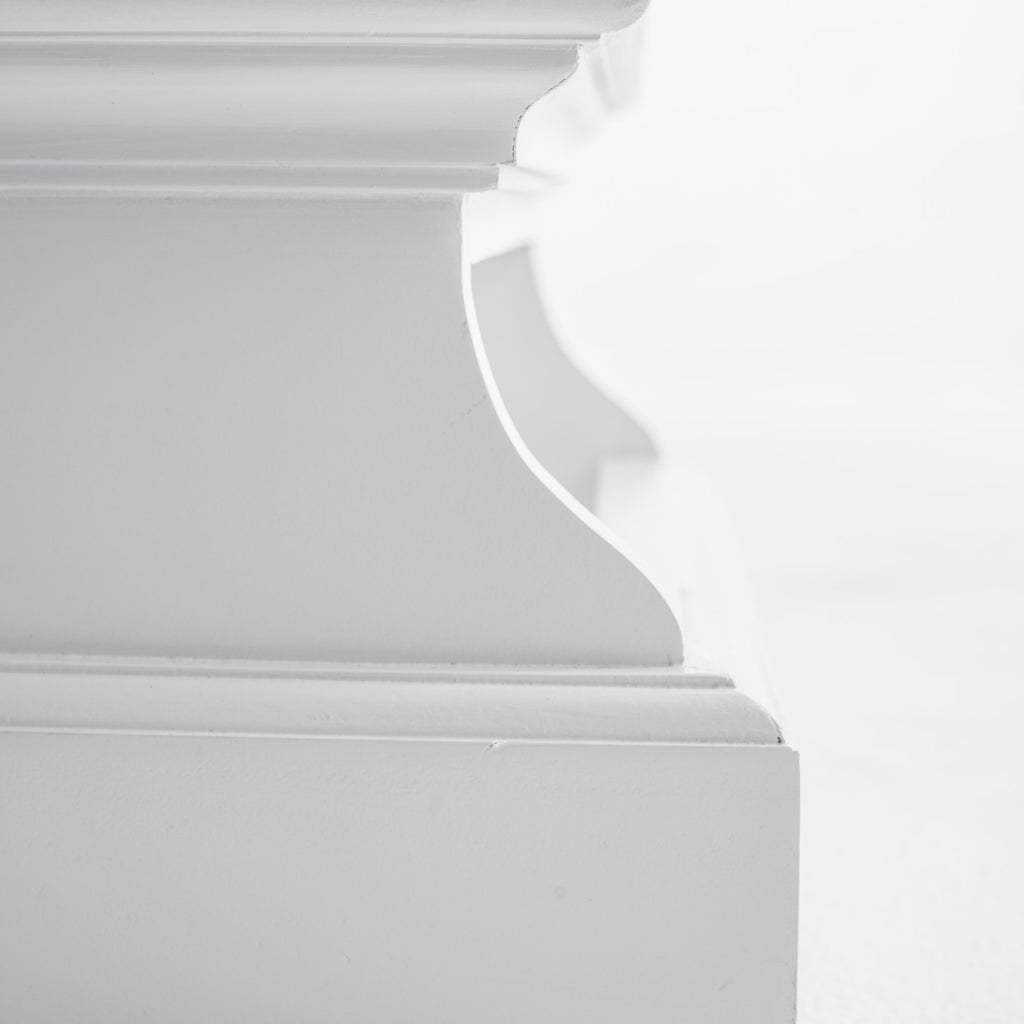 NovaSolo Halifax Bed Step Stool, Classic White – view 7