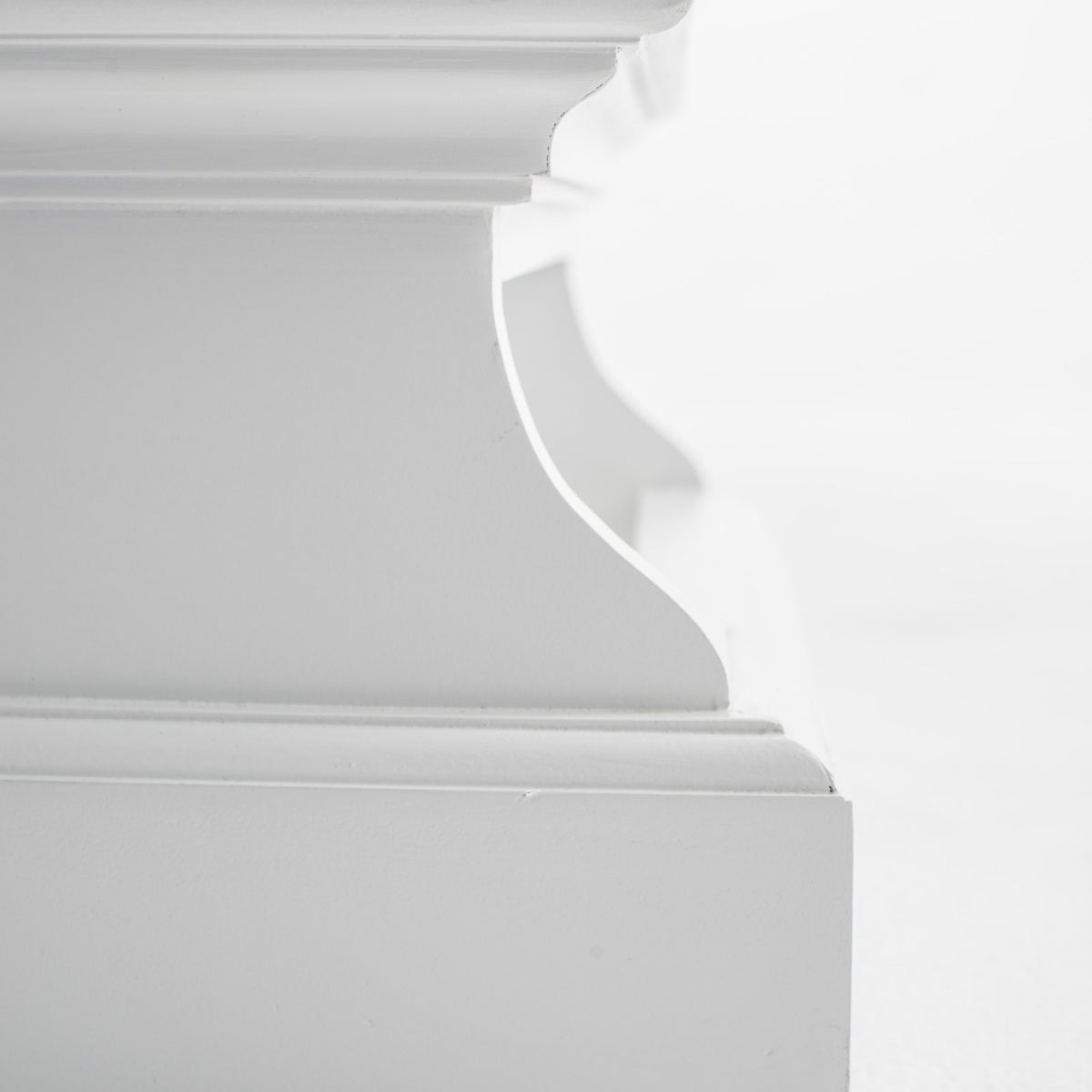 NovaSolo Halifax Bed Step Stool, Classic White – view 7