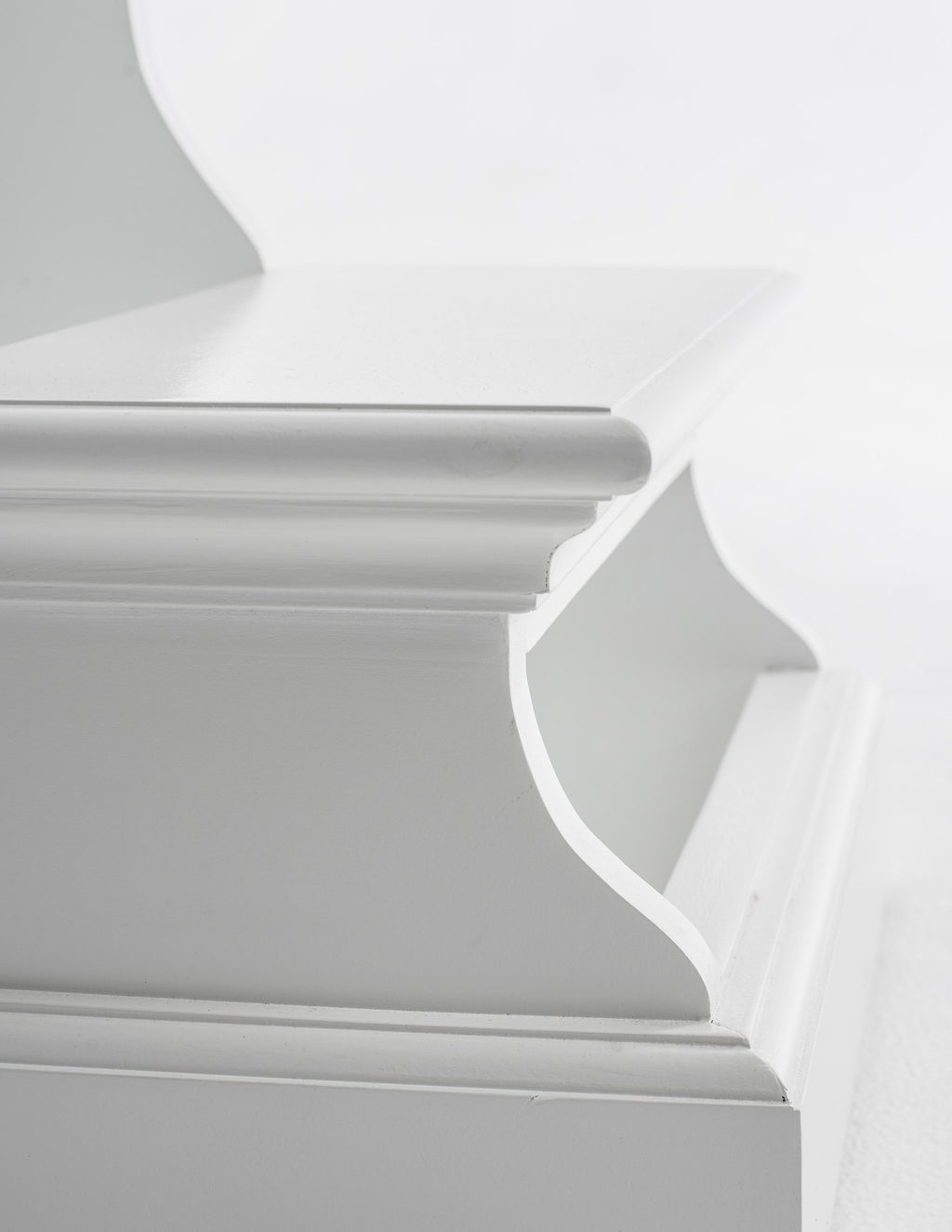 NovaSolo Halifax Bed Step Stool, Classic White – view 8