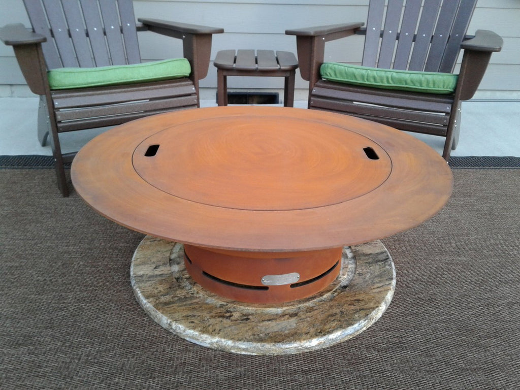 Fire Pit Art Saturn w/lid Fire Pit – view 6