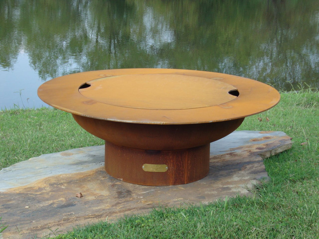 Fire Pit Art Saturn w/lid Fire Pit – view 7