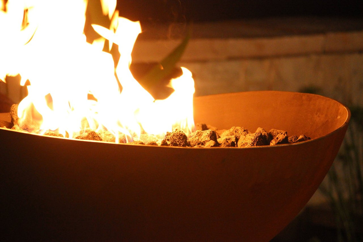 Fire Pit Art Scallop Fire Pit – view 2