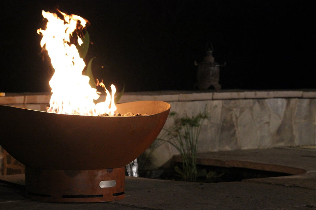 Fire Pit Art Scallop Fire Pit – view 3