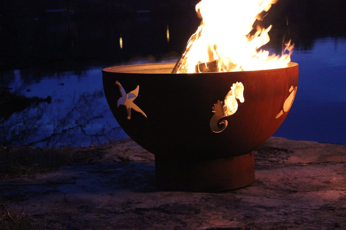 Fire Pit Art Sea Creatures Fire Pit – view 2