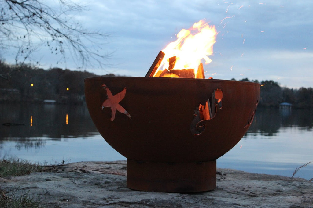 Fire Pit Art Sea Creatures Fire Pit – view 3