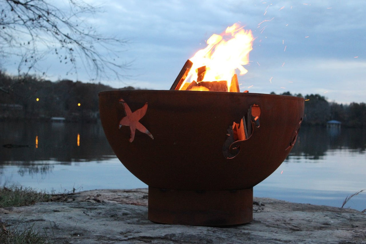 Fire Pit Art Sea Creatures Fire Pit – view 3