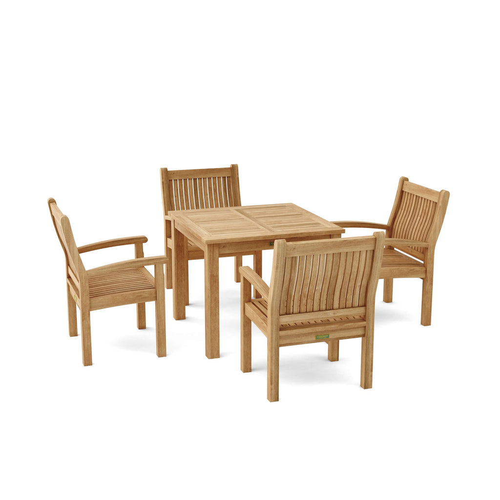 Anderson Teak Bahama Sahara 5-Piece Bistro Table – view 6