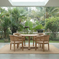 Anderson Teak Tosca 5-Piece Dining Table Set