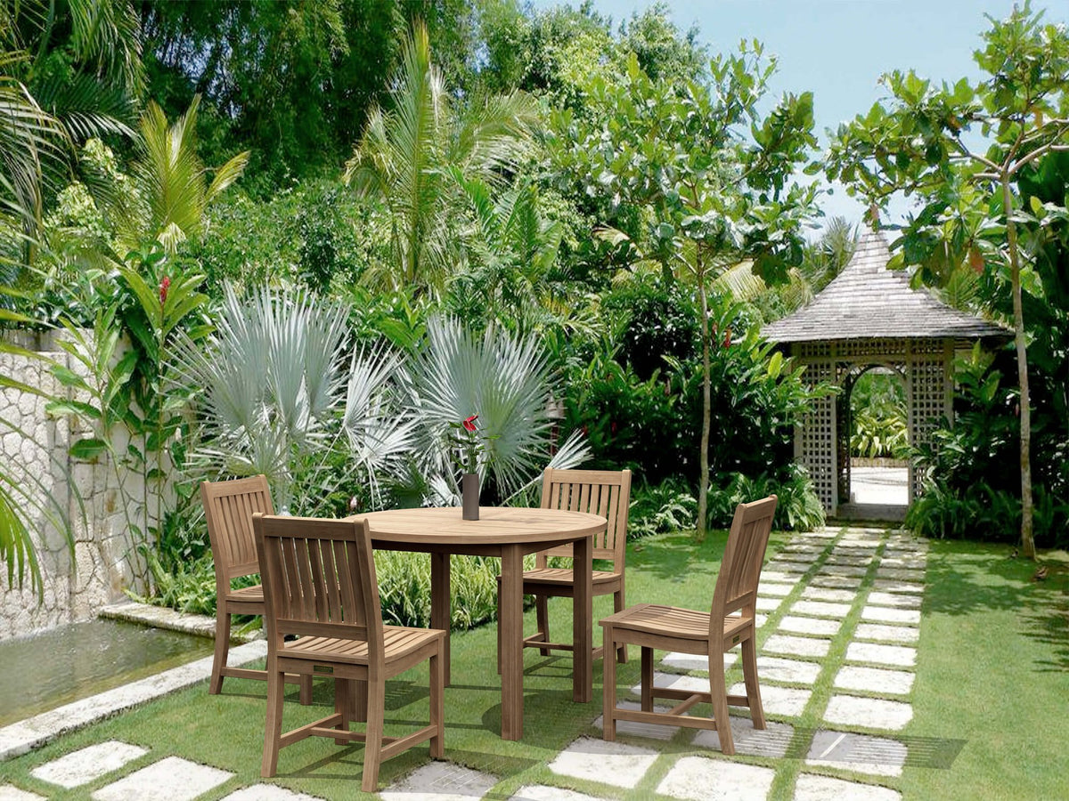 Anderson Teak Sommerset 5-Piece Dining Table Set