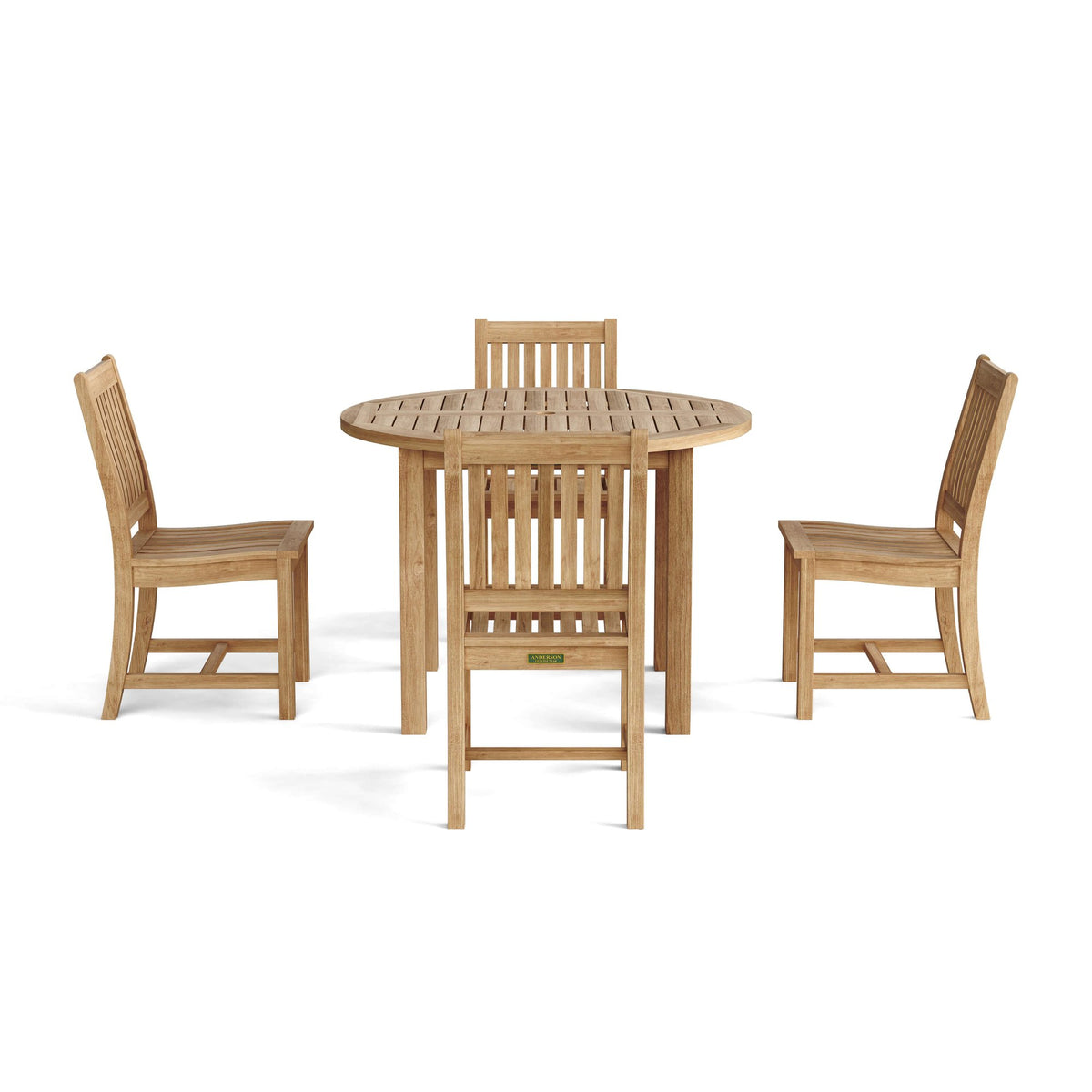 Anderson Teak Sommerset 5-Piece Dining Table Set – view 2