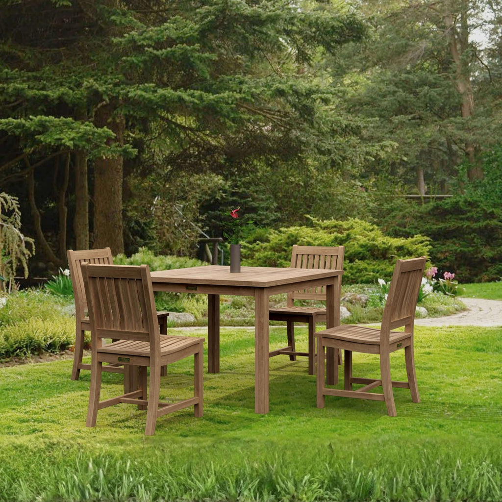 Anderson Teak Lisbon 5-Piece Dining Table Set – view 4