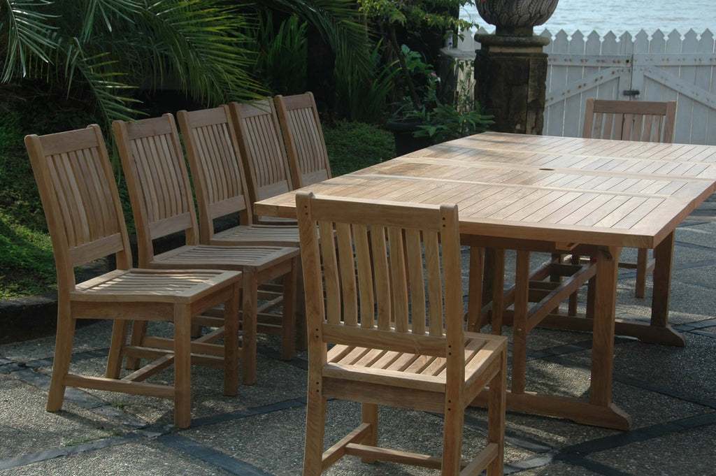 Anderson Teak Sahara Rialto 13-Piece Rectangular Dining Set – view 3