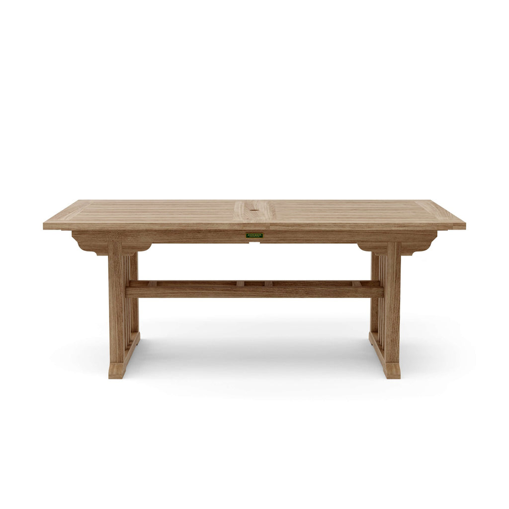 Anderson Teak Sahara Rialto 13-Piece Rectangular Dining Set – view 4