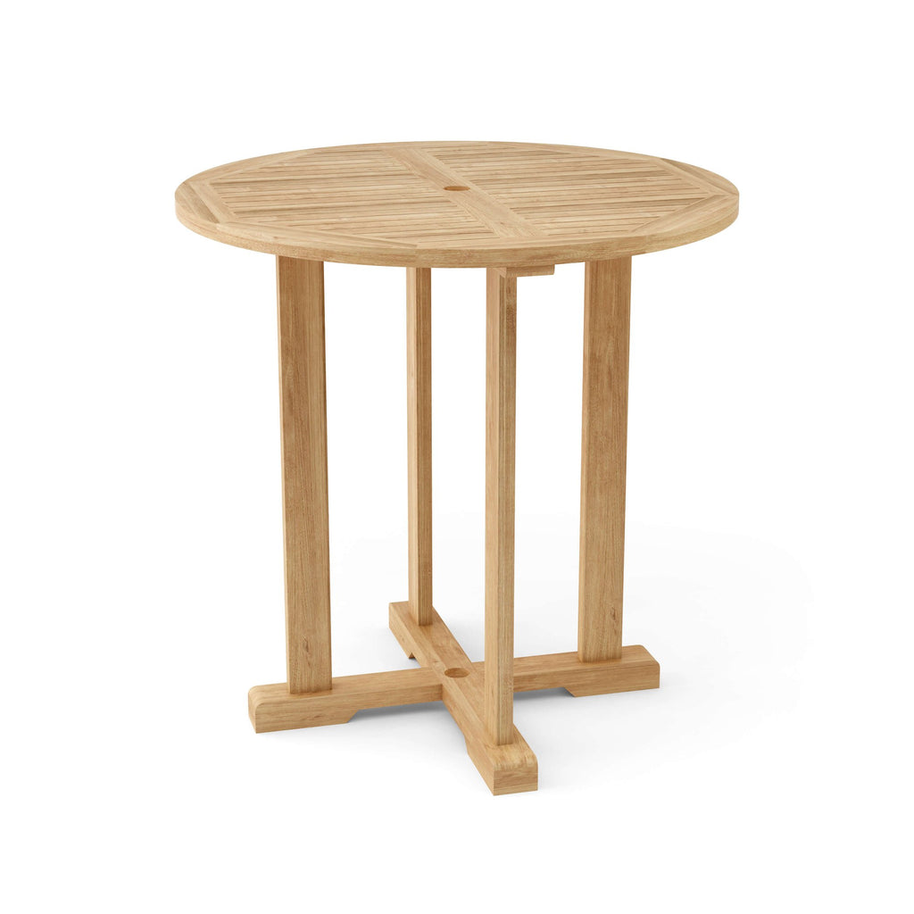 Anderson Teak Bahama Avalon 5-Piece Round Bar Set – view 11