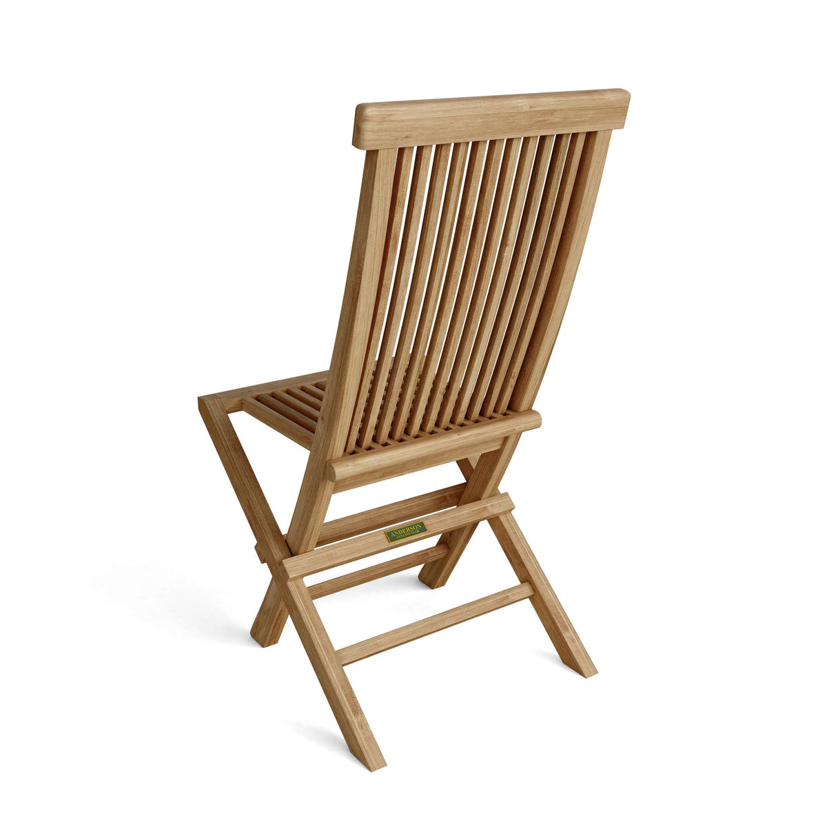 Anderson Teak Windsor Classic Chair 9-Piece Folding Dining Set – view 12