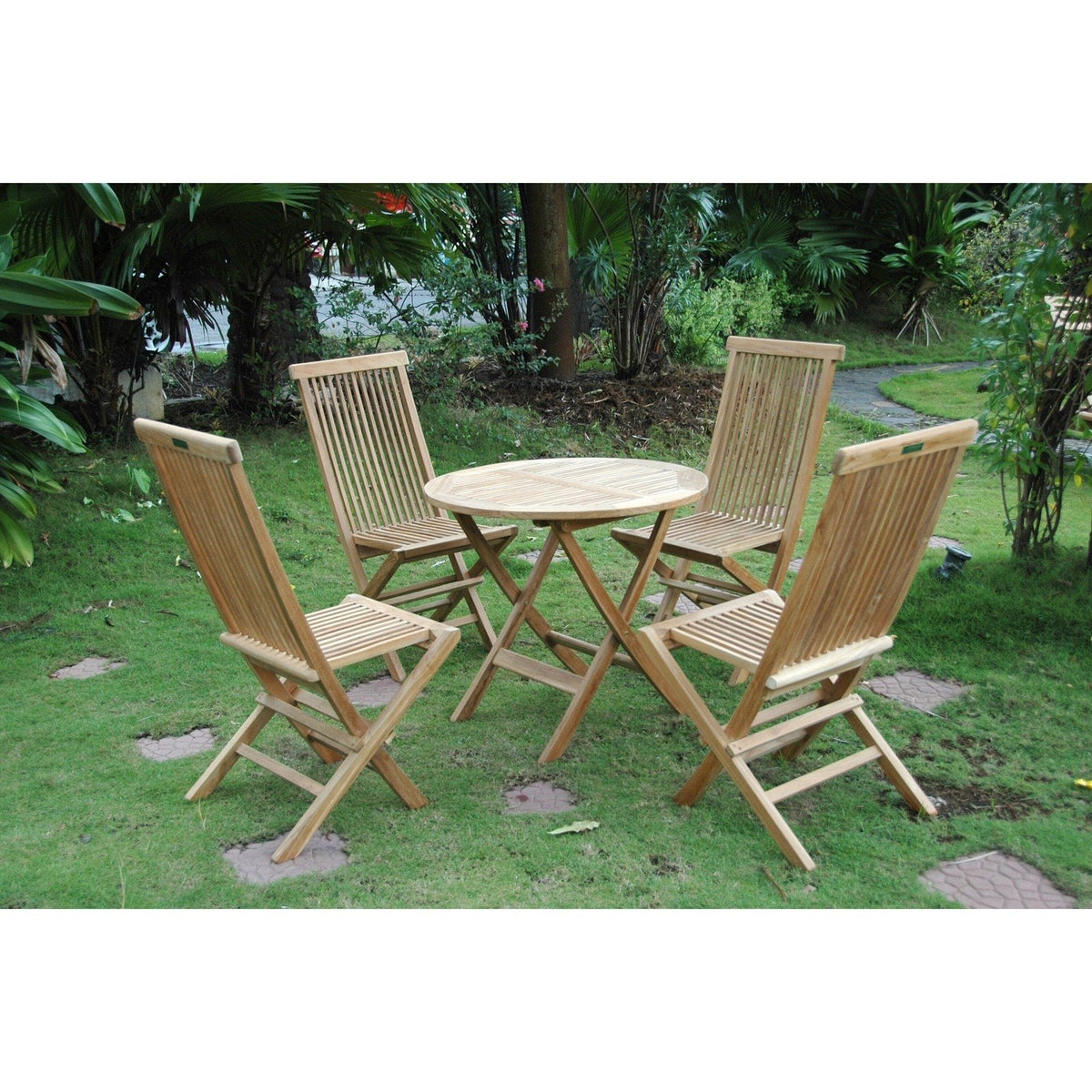 Anderson Teak Windsor Classic 5-Piece Bistro Set – view 2