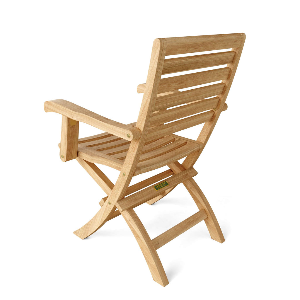 Anderson Teak Andrew Bahama 5-Piece Folding Dining Set – view 10