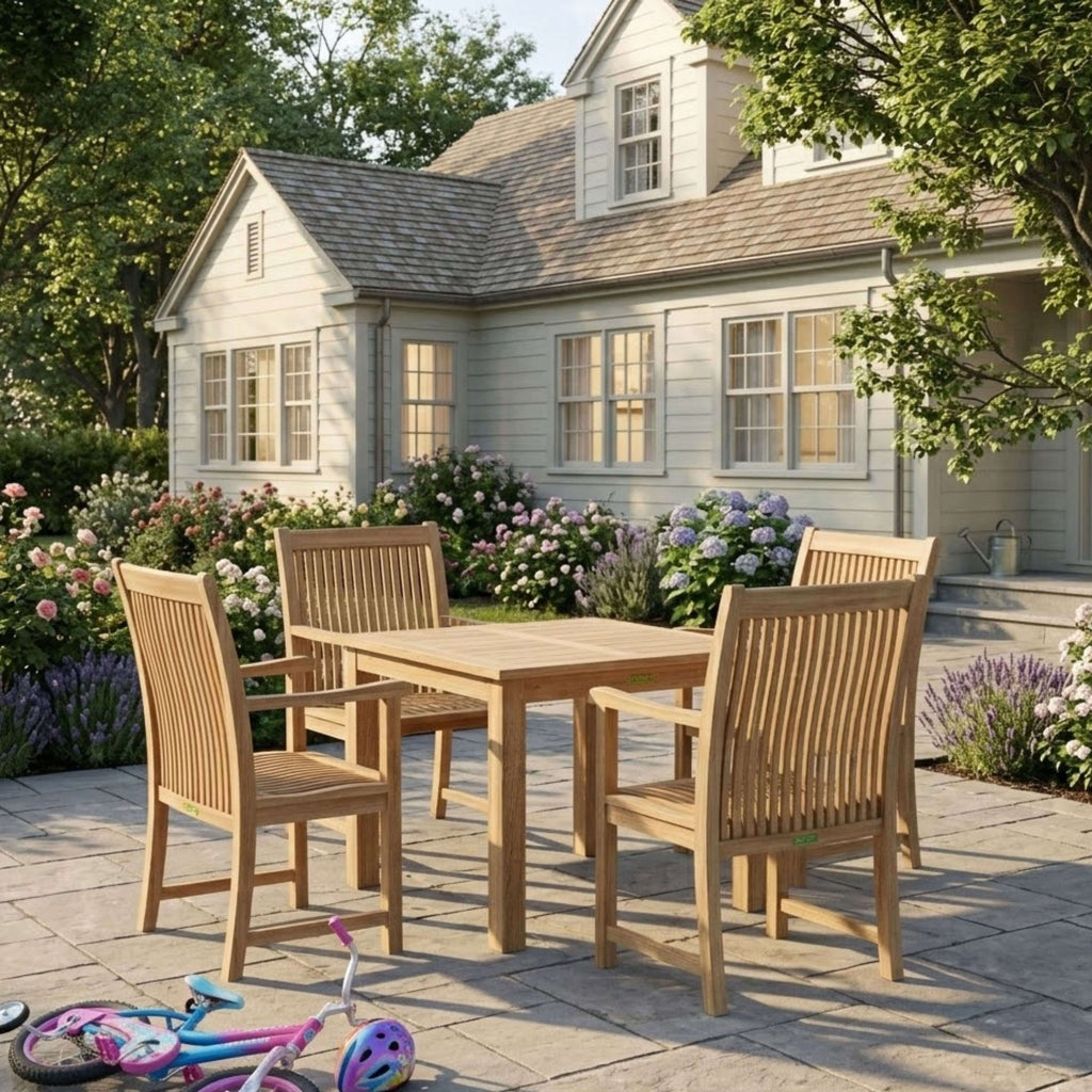 Anderson Teak Bahama Chicago 5-Piece Bistro Set – view 3