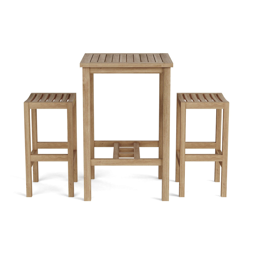 Anderson Teak Bahama Montego 3-Piece Square Bar Set – view 6