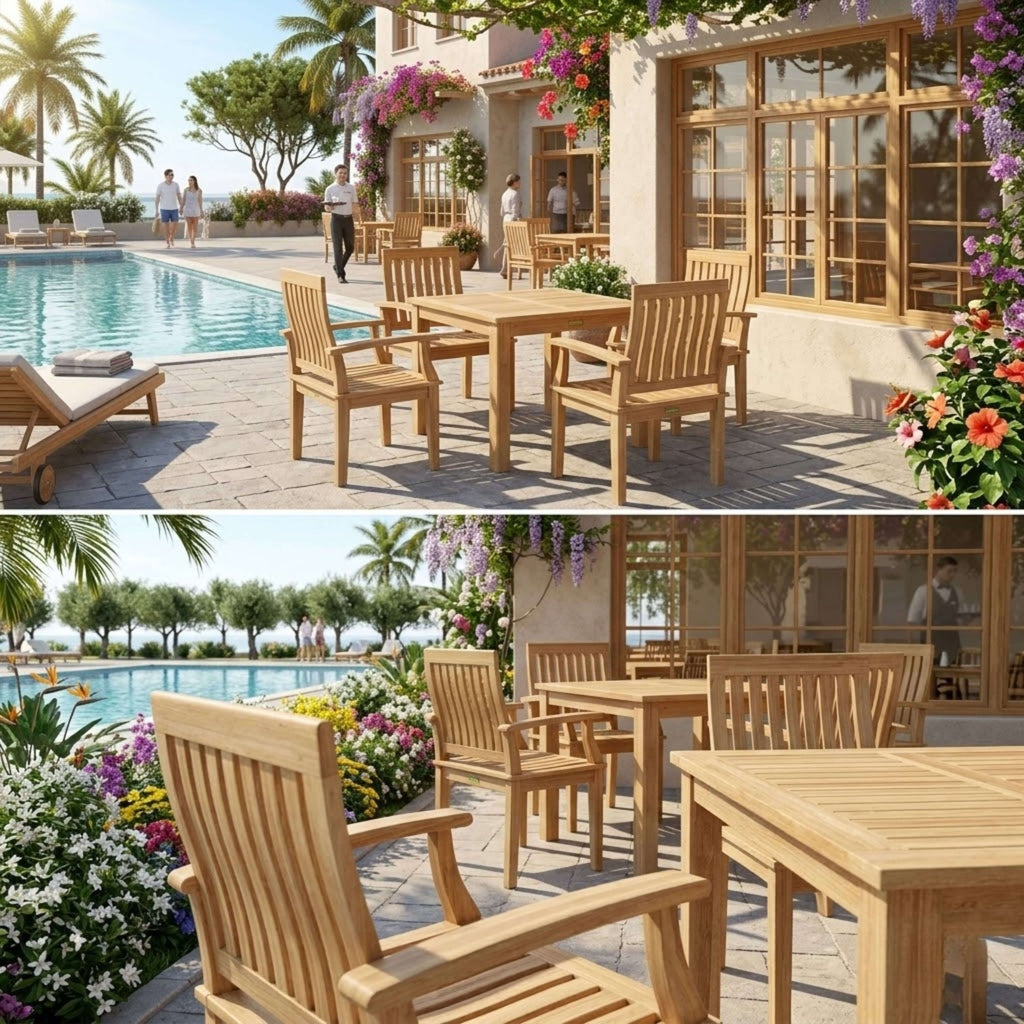 Anderson Teak Bahama Brianna 5-Piece Dining Set – view 4