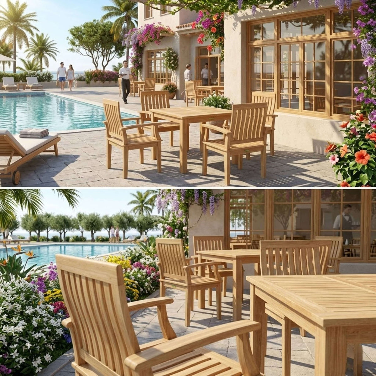 Anderson Teak Bahama Brianna 5-Piece Dining Set – view 4
